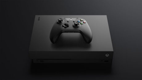 Xbox One X Console Controller FrontTilt Top 25439