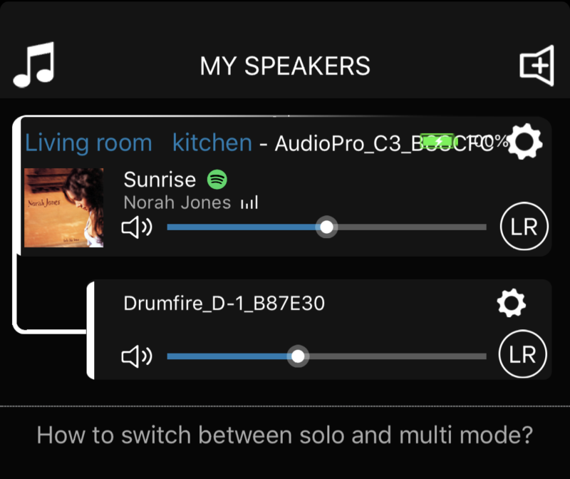 Audio Pro Connect app 55468