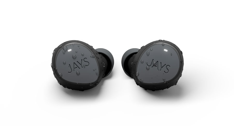 Jays m Seven True Wireless Front Drops Gray edition