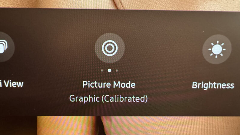 Samsung Odyssey G8 (G80SD) Graphic Calibrated